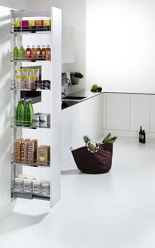 КОМПЛЕКТ ПВ, Диспенса 90° 250 мм, H 1200-1600, Арена КЛАССИК, 4 полки, цвет ХРОМ Kessebohmer | официальный магазин КОМПЛЕКТ ПВ, Диспенса 90° 250 мм, H 1200-1600, Арена КЛАССИК, 4 полки, цвет ХРОМ Kessebohmer | официальный магазин